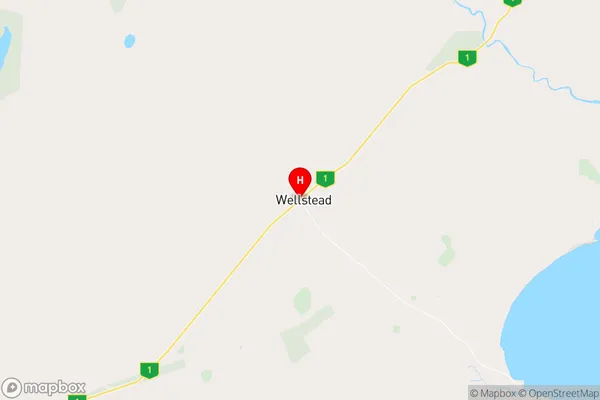 Wellstead,Western Australia Area Map