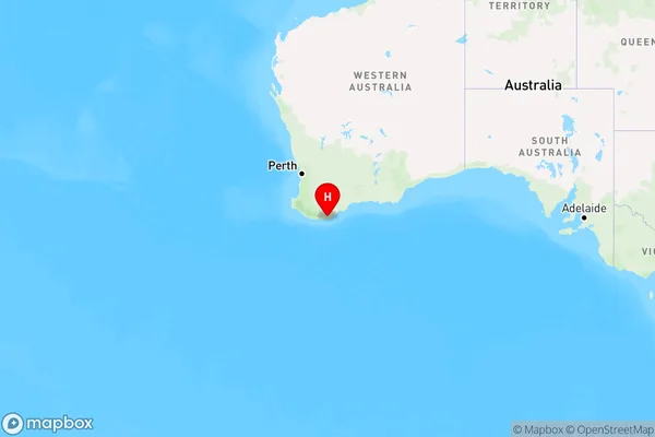 Bayonet Head,Western Australia Region Map