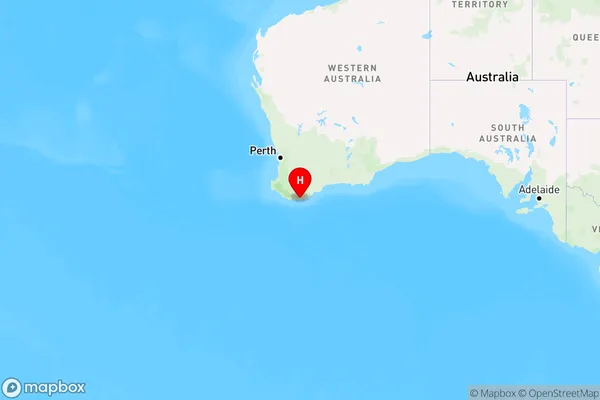 Bornholm,Western Australia Region Map