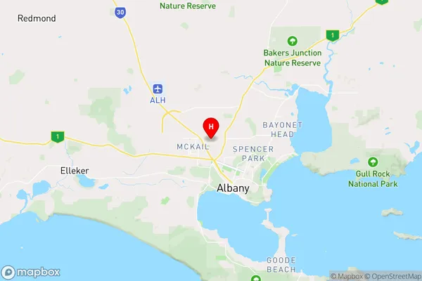 Milpara,Western Australia Area Map