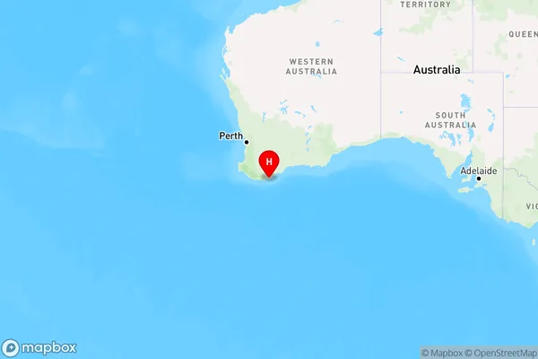 Nanarup,Western Australia Region Map