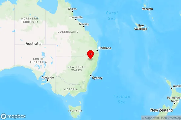 Stanborough,New South Wales Region Map