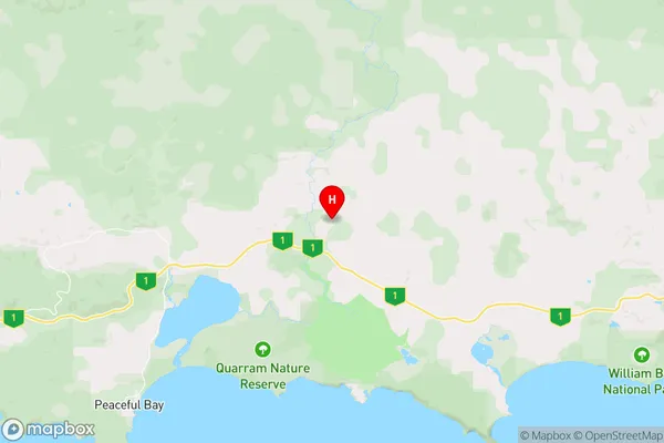 Kentdale,Western Australia Area Map