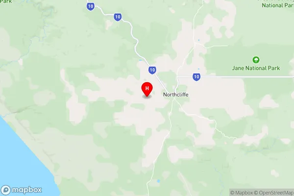 Meerup,Western Australia Area Map