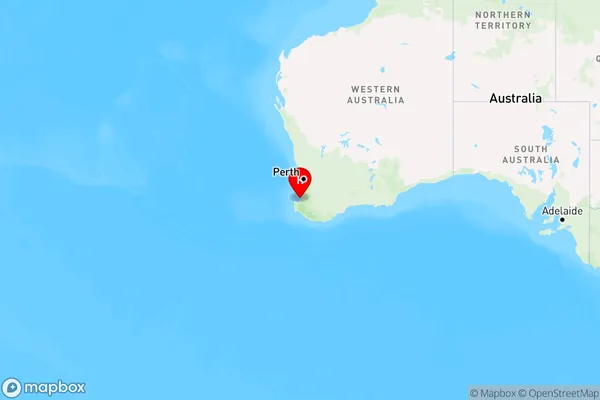 Stirling Estate,Western Australia Region Map