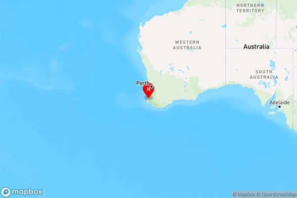 Chapman Hill,Western Australia Region Map