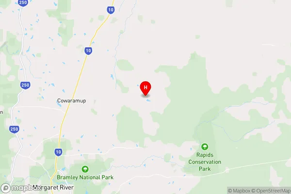 Treeton,Western Australia Area Map