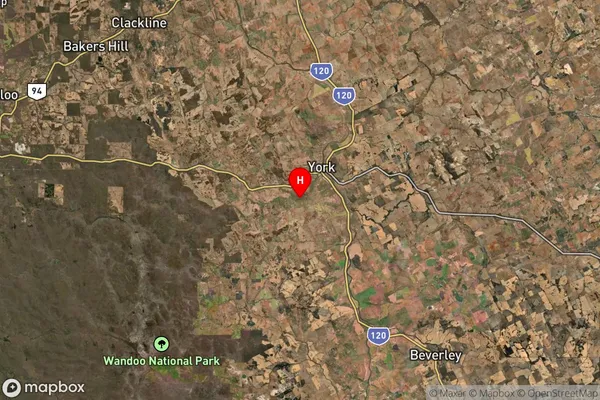 Balladong,Western Australia Satellite Map