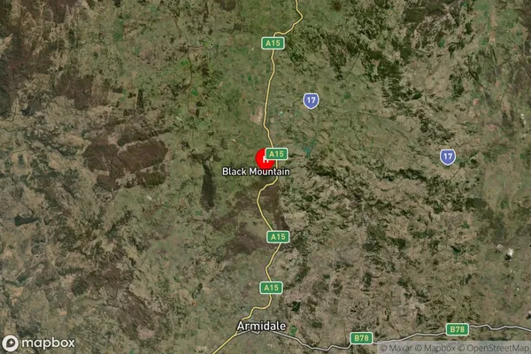 Black Mountain,New South Wales Satellite Map