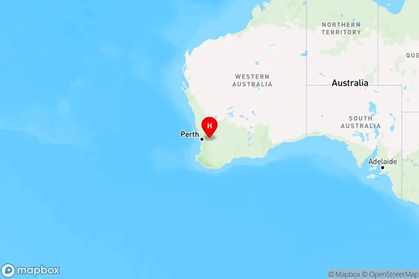 Gwambygine,Western Australia Region Map