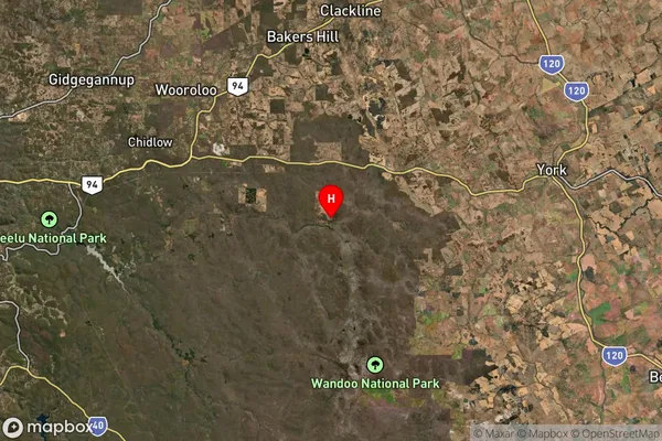 Mount Observation,Western Australia Satellite Map