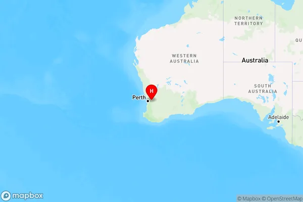 Mount Observation,Western Australia Region Map