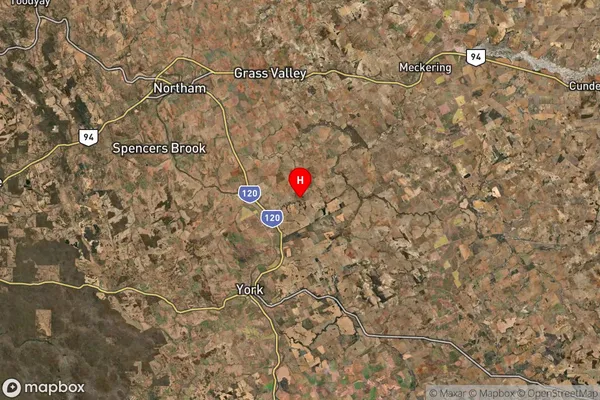 Quellington,Western Australia Satellite Map