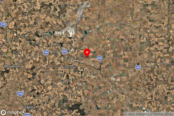 Kweda,Western Australia Satellite Map