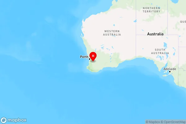 Codjatotine,Western Australia Region Map