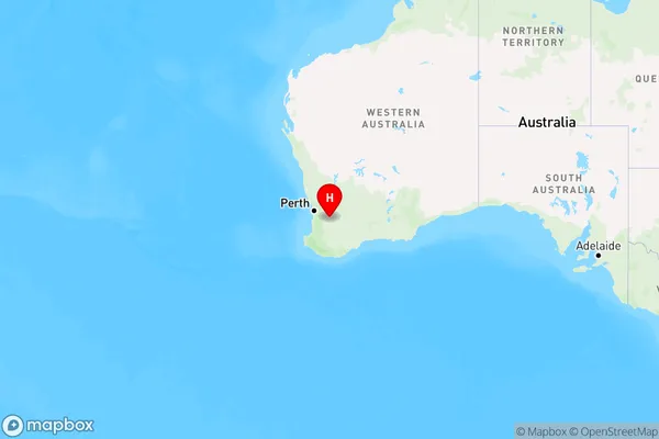 Pingelly,Western Australia Region Map