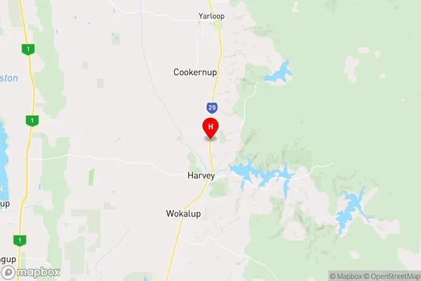 Warawarrup,Western Australia Area Map