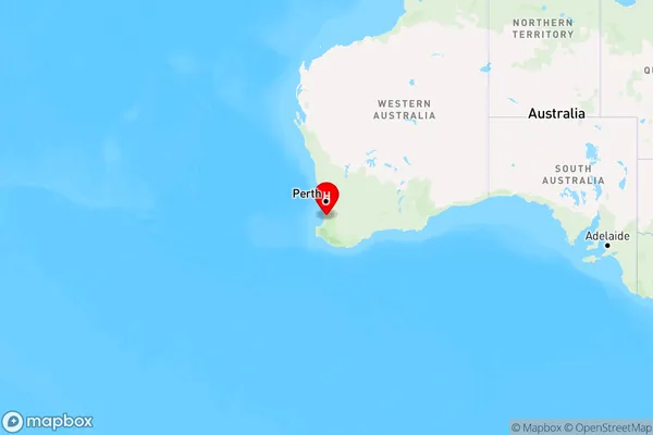 Warawarrup,Western Australia Region Map