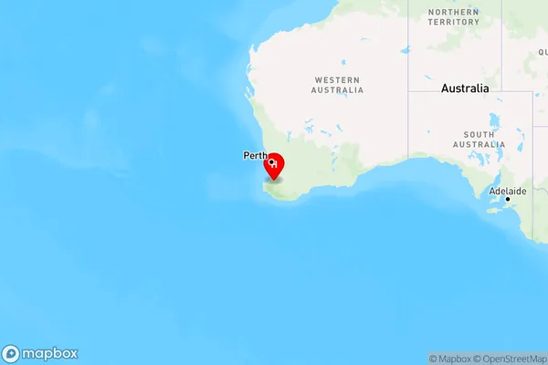 Noggerup,Western Australia Region Map