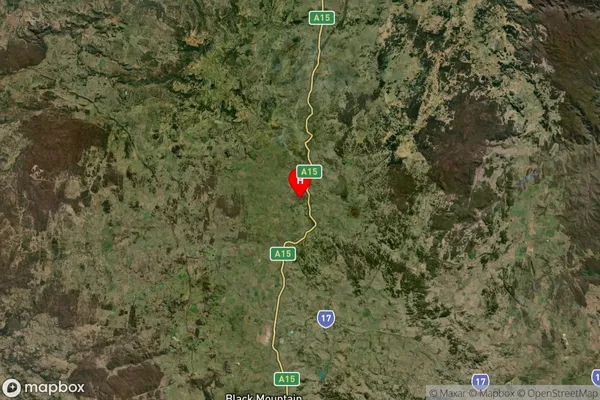 Llangothlin,New South Wales Satellite Map