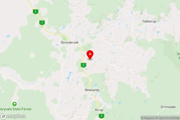 Brookhampton,Western Australia Area Map