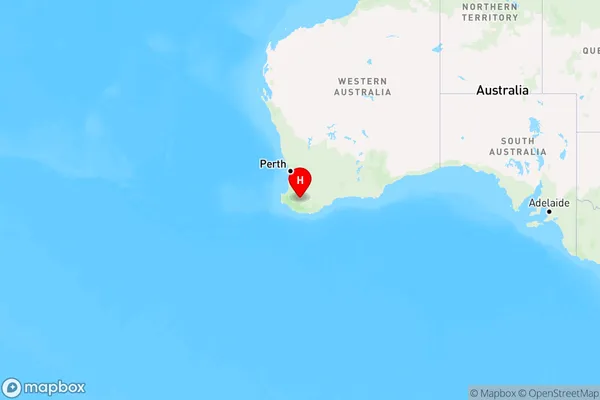 Chowerup,Western Australia Region Map