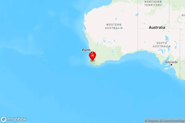 Linfarne,Western Australia Region Map