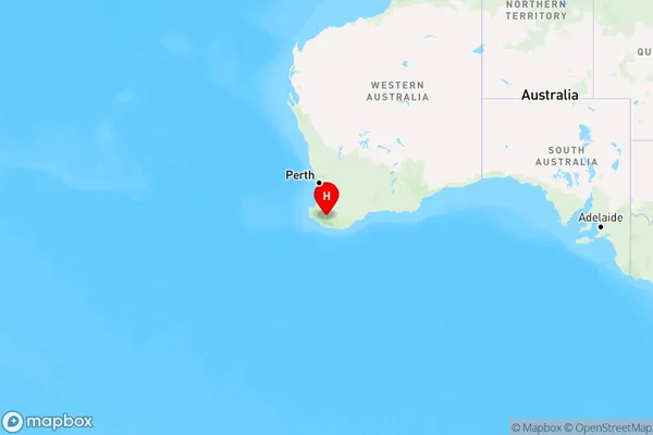 Perup,Western Australia Region Map