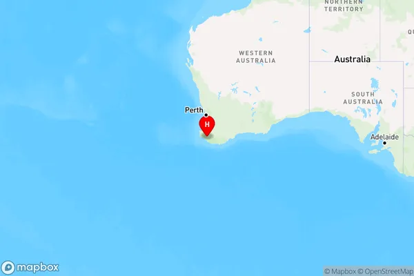 Channybearup,Western Australia Region Map