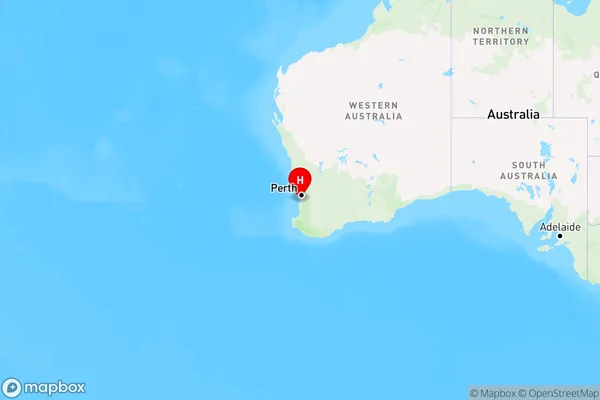 Safety Bay,Western Australia Region Map