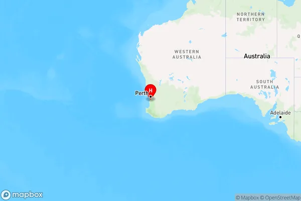 Nambeelup,Western Australia Region Map