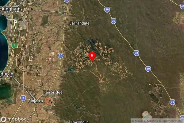 Solus,Western Australia Satellite Map