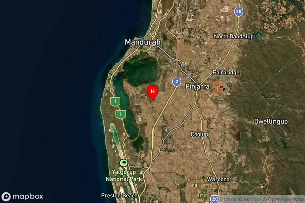 Nirimba,Western Australia Satellite Map