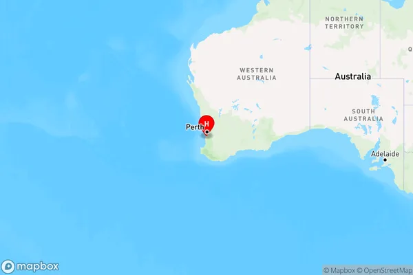 Barragup,Western Australia Region Map