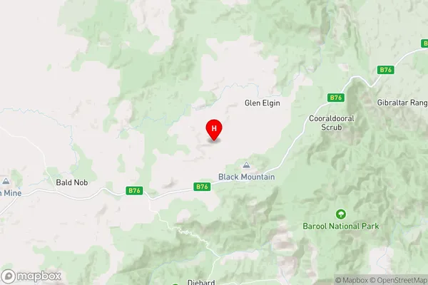 Glen Elgin,New South Wales Area Map