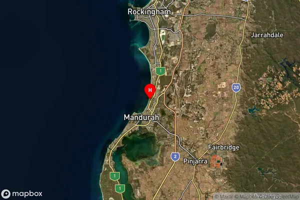 San Remo,Western Australia Satellite Map