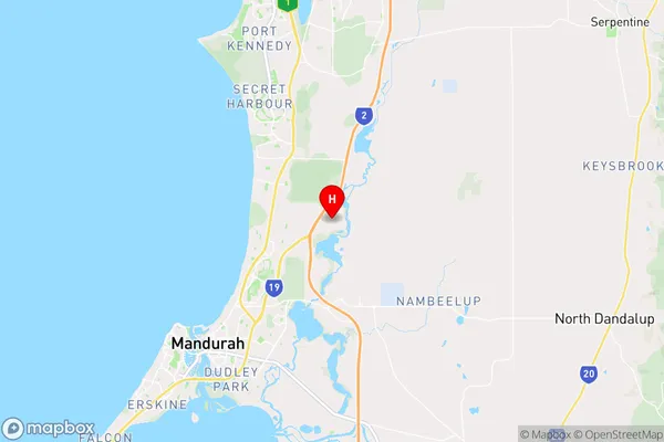 Stake Hill,Western Australia Area Map