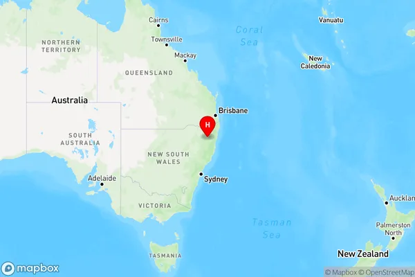 Kookabookra,New South Wales Region Map