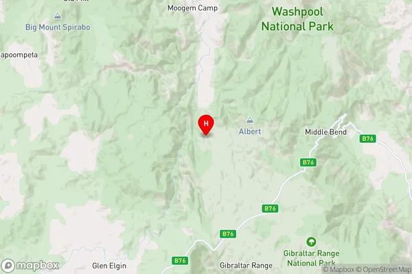 Moogem,New South Wales Area Map