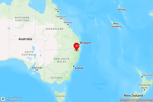 Morven,New South Wales Region Map