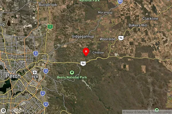 Mount Helena,Western Australia Satellite Map