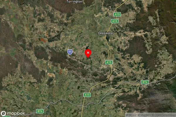 Rangers Valley,New South Wales Satellite Map