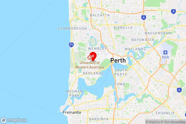 Shenton Park,Western Australia Area Map