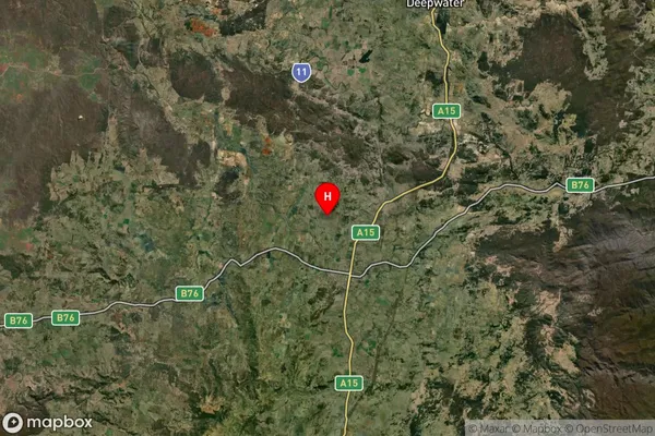 Yarrowford,New South Wales Satellite Map