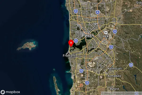 Mosman Park,Western Australia Satellite Map