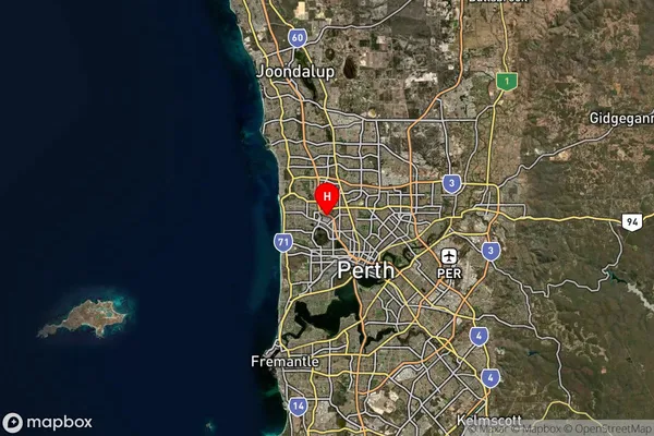 Osborne Park Dc,Western Australia Satellite Map