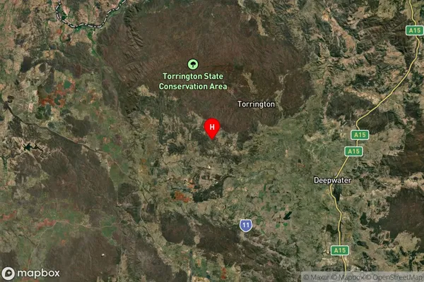 Emmaville,New South Wales Satellite Map