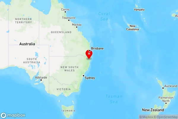 Shannondale,New South Wales Region Map