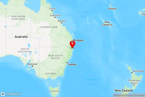 South Arm,New South Wales Region Map