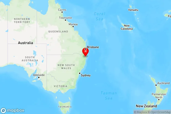 Southgate,New South Wales Region Map